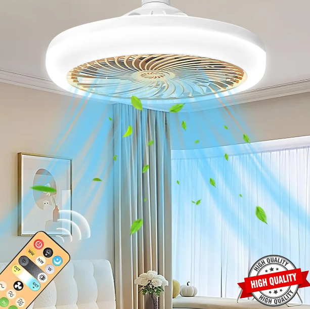 VENTILADOR DE TECHO LUZ LED - ÚLTIMAS UNIDADES