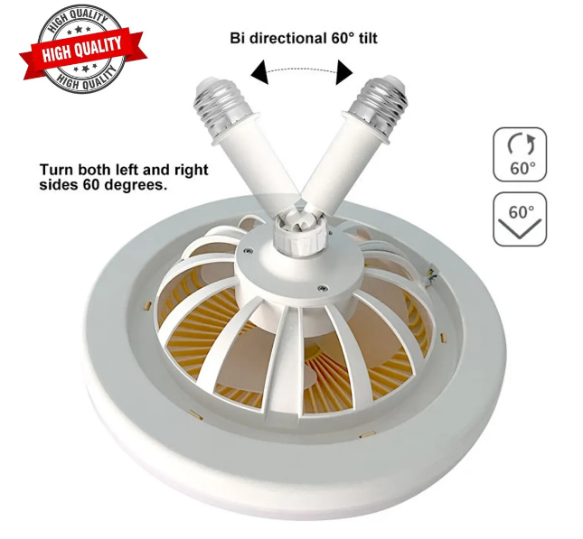 VENTILADOR DE TECHO LUZ LED - ÚLTIMAS UNIDADES