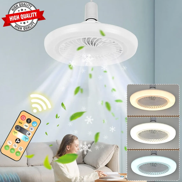 VENTILADOR DE TECHO LUZ LED - ÚLTIMAS UNIDADES