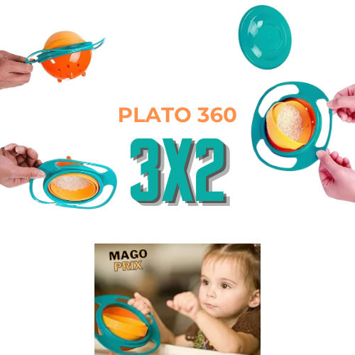 CUENCO GIRATORIO KONGA®️ 3X2