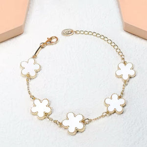 COLLAR + PULSERA TRÉBOL