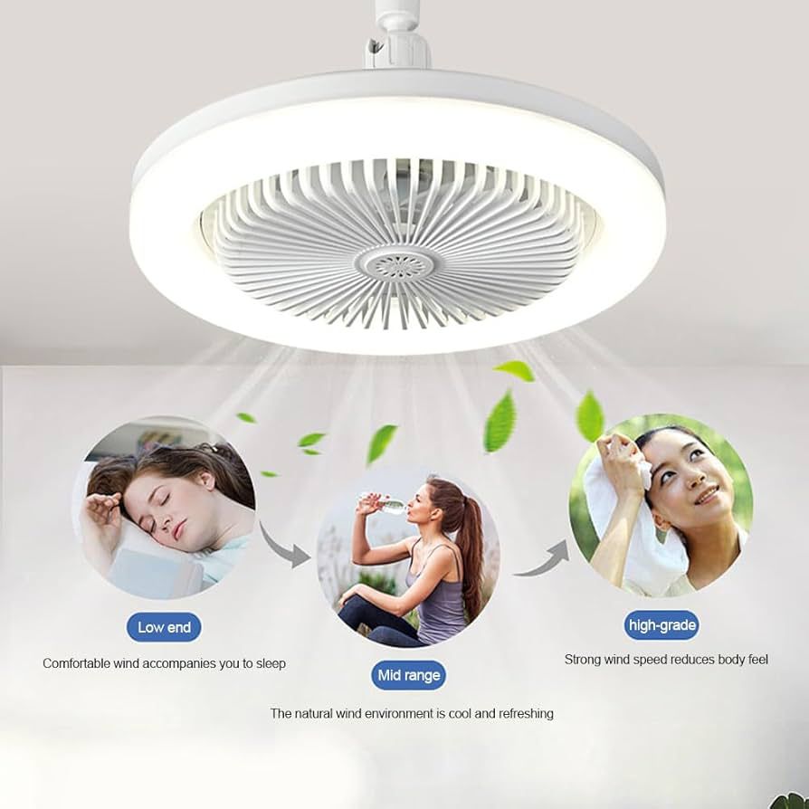 VENTILADOR DE TECHO LUZ LED - ÚLTIMAS UNIDADES